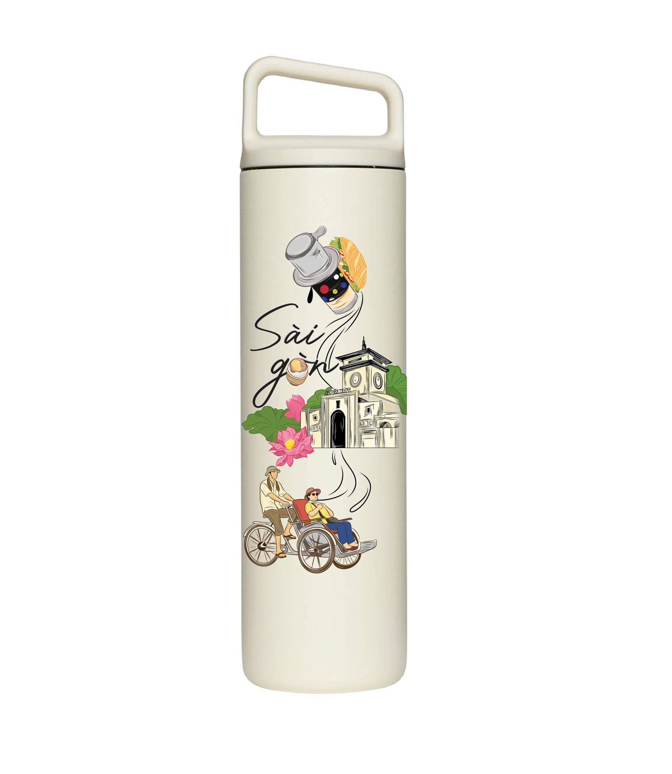 MiiR - Bình giữ nhiệt Wide Mouth Sài Gòn - 591ml — khắc logo theo yêu cầu