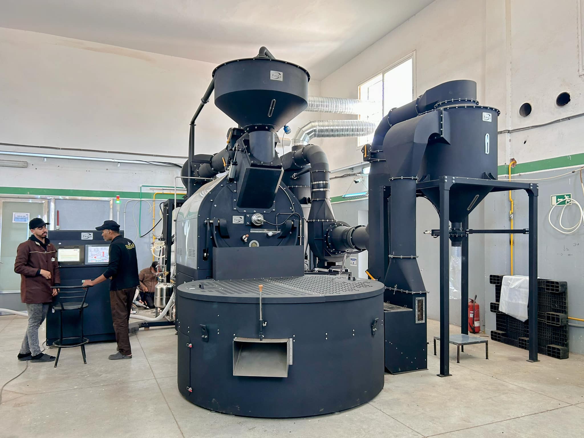 Máy rang cà phê OTL-120 (120kg) - Ảnh 2