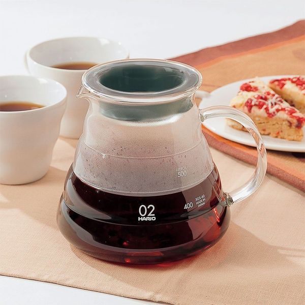 Hario V60 Glass Server - Bình Phục Vụ Cà Phê - 360ml & 600ml - Ảnh 3