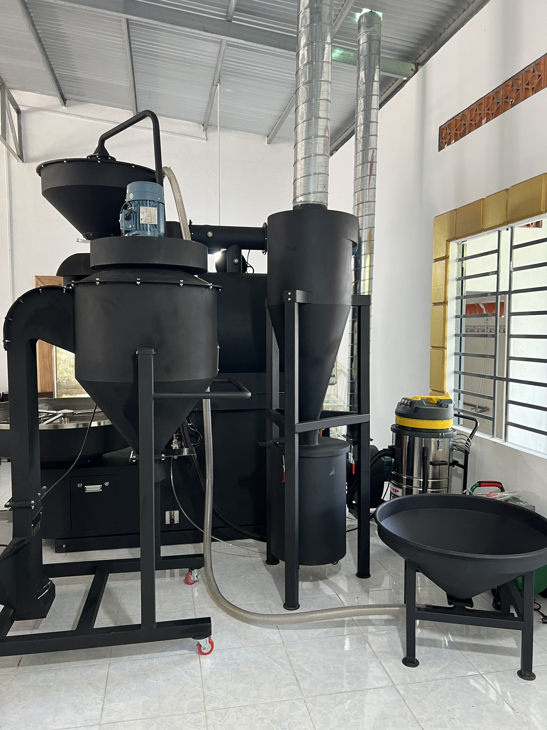 Máy rang cà phê OPP MR-30kg - Ảnh 3