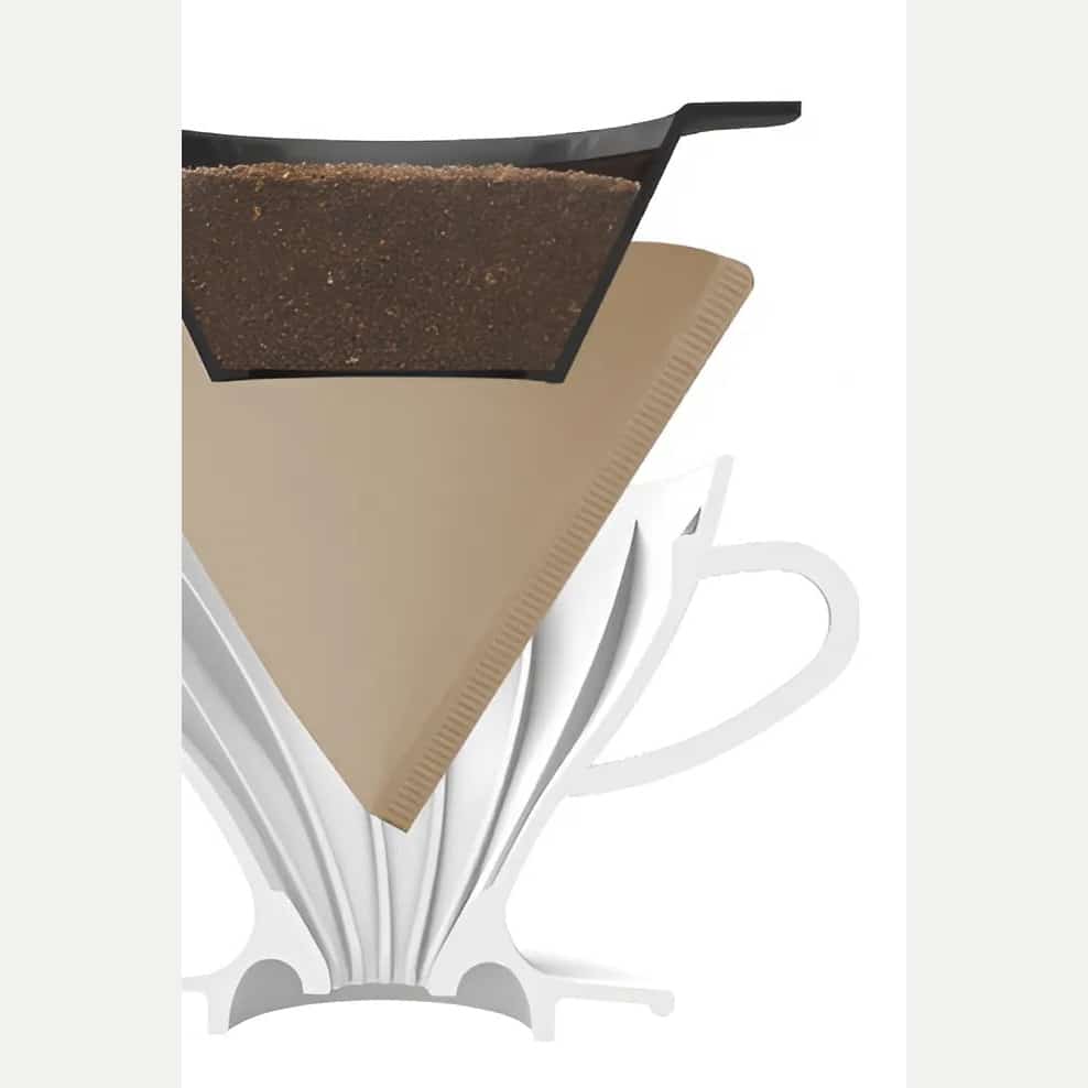 Hario V60 Ceramic Coffee Dripper White - Phễu pha cà phê sứ trắng - Ảnh 5