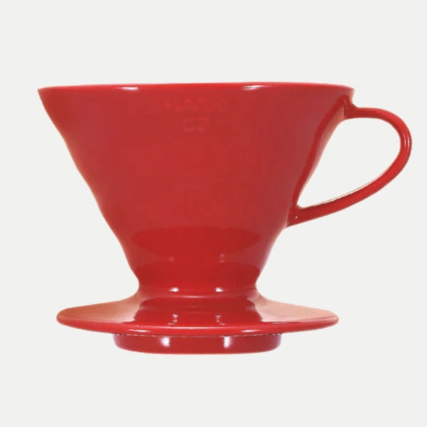 Hario V60 Plastic Coffee Dripper VD 01/02 Red/White - Phễu pha cà phê nhựa màu - Ảnh 2