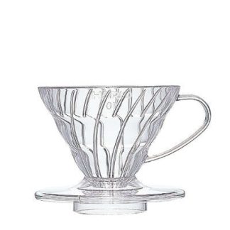 Hario V60 Plastic Coffee Dripper VD 01/02/03 Clear - Phễu pha cà phê nhựa trong