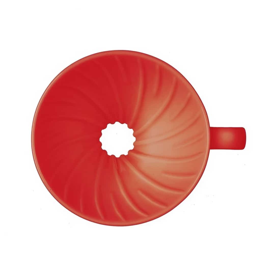 Hario V60 Plastic Coffee Dripper VD 01/02 Red/White - Phễu pha cà phê nhựa màu - Ảnh 5
