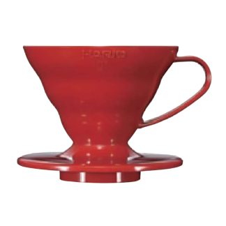 Hario V60 Plastic Coffee Dripper Red - Phễu pha cà phê nhựa đỏ