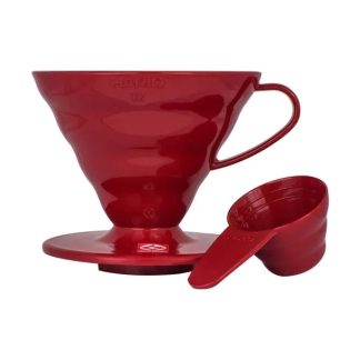 Hario V60 Coffee Dripper 02 Red - Phễu pha cà phê nhựa cứng