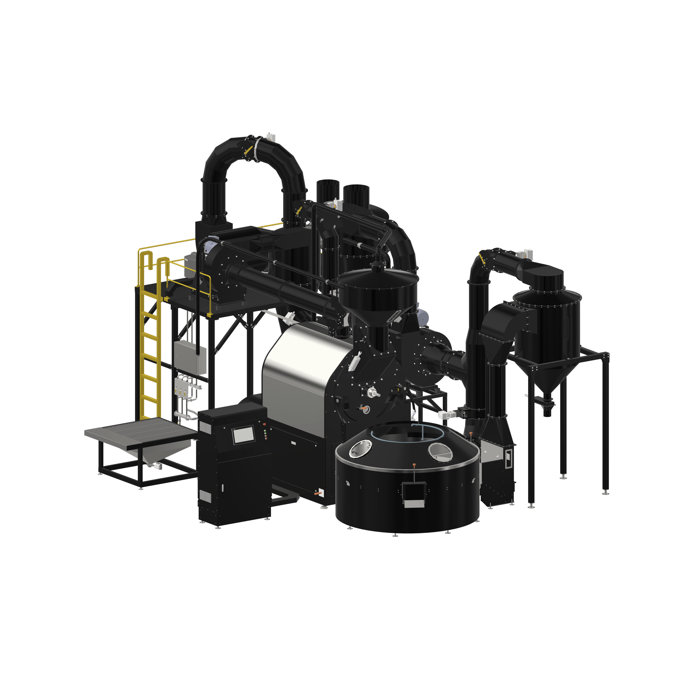 Máy rang cà phê OTL-120 (120kg)
